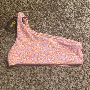 Brand New Skatie Brand One Shoulder Bikini Top